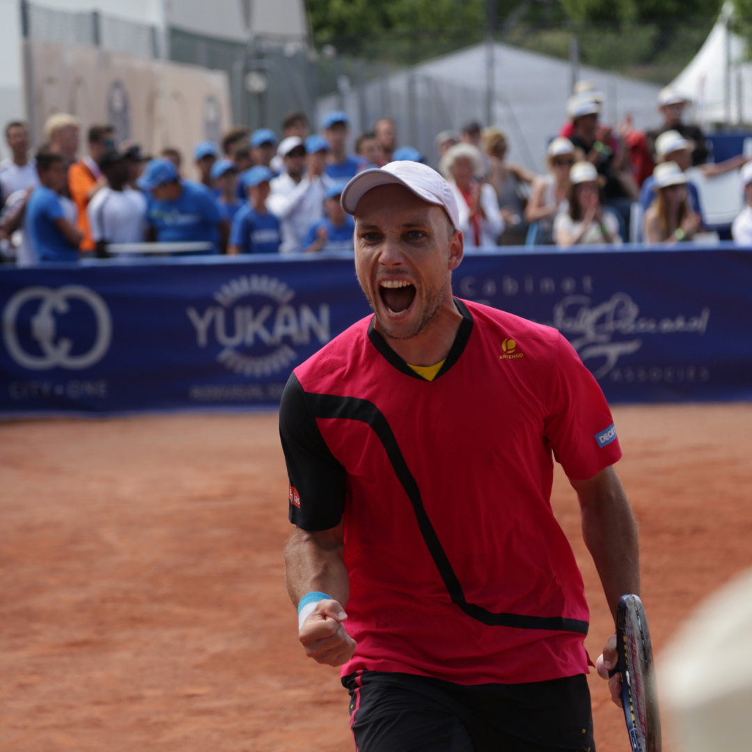 Steve Darcis, 1er vainqueur de l'Open Sopra Steria de Lyon en 2016