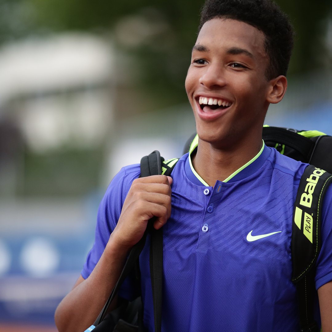 Félix Auger-Aliassime, double vainqueur Open Sopra Steria en 2017 et 2018 