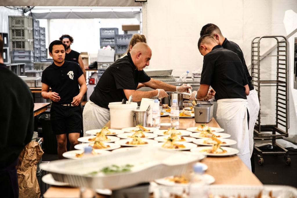 Les cuisines de l'Open Sopra Steria en ébullition !