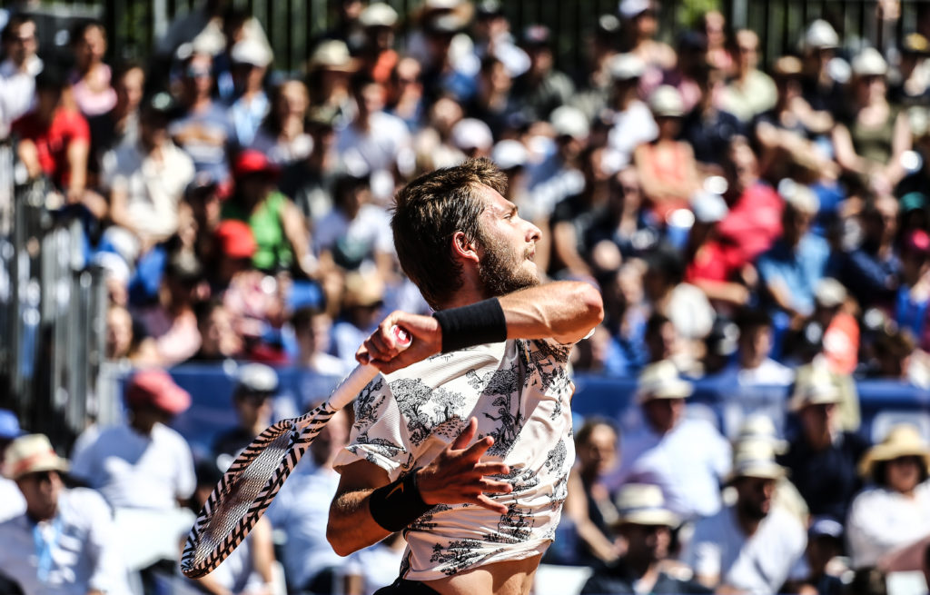 Corentin Moutet, vainqueur de la 4ème édition de l'Open Sopra Steria de Lyon