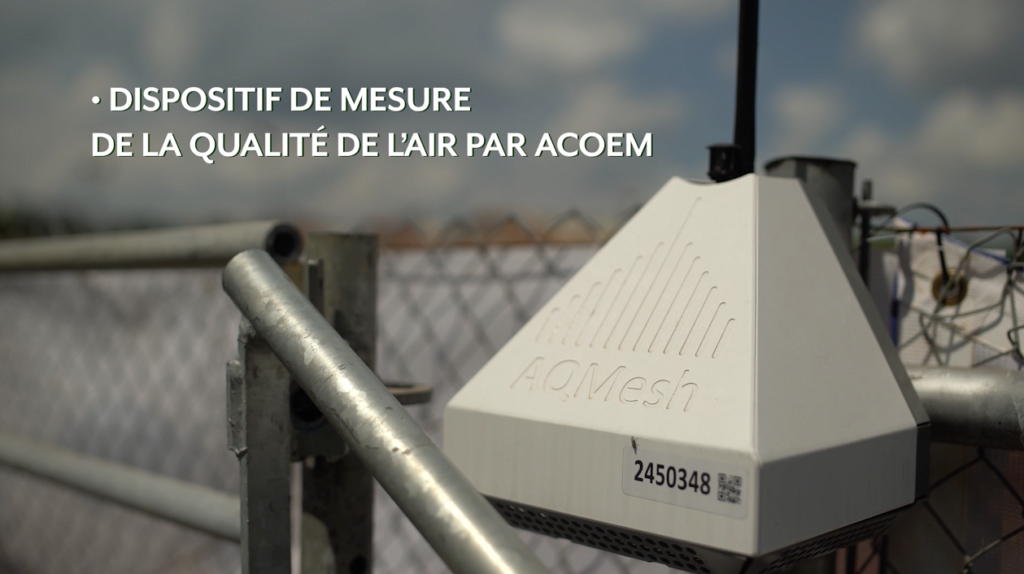 Acoem, dispositif de mesure de la pollution de l'air