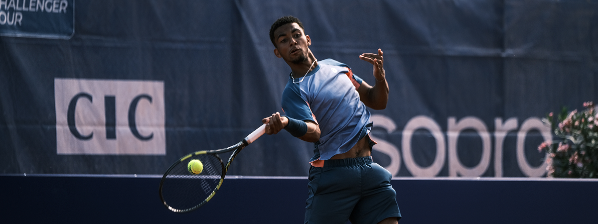 Arthur Fils à l'Open Sopra Steria de Lyon