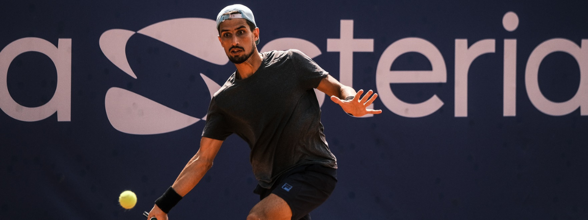 Pedro Cachin à l'Open Sopra Steria