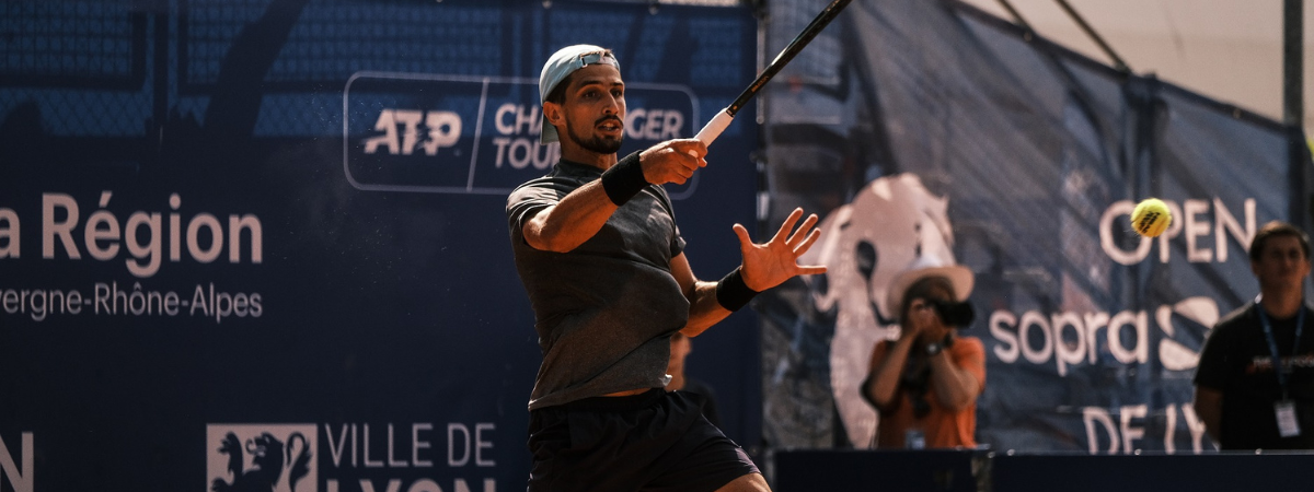 Pedro Cachin à l'Open Sopra Steria de Lyon