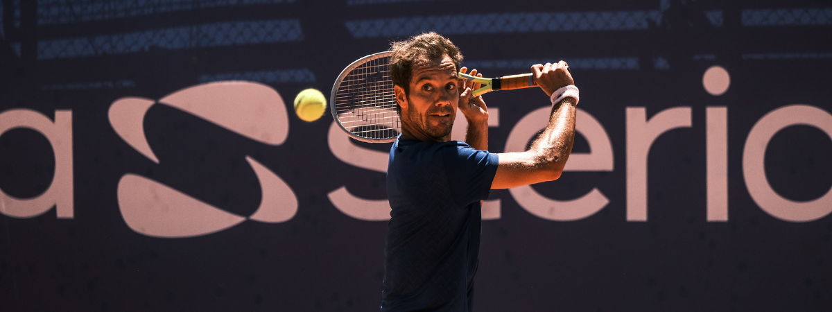 Richard Gasquet à l'Open Sopra Steria