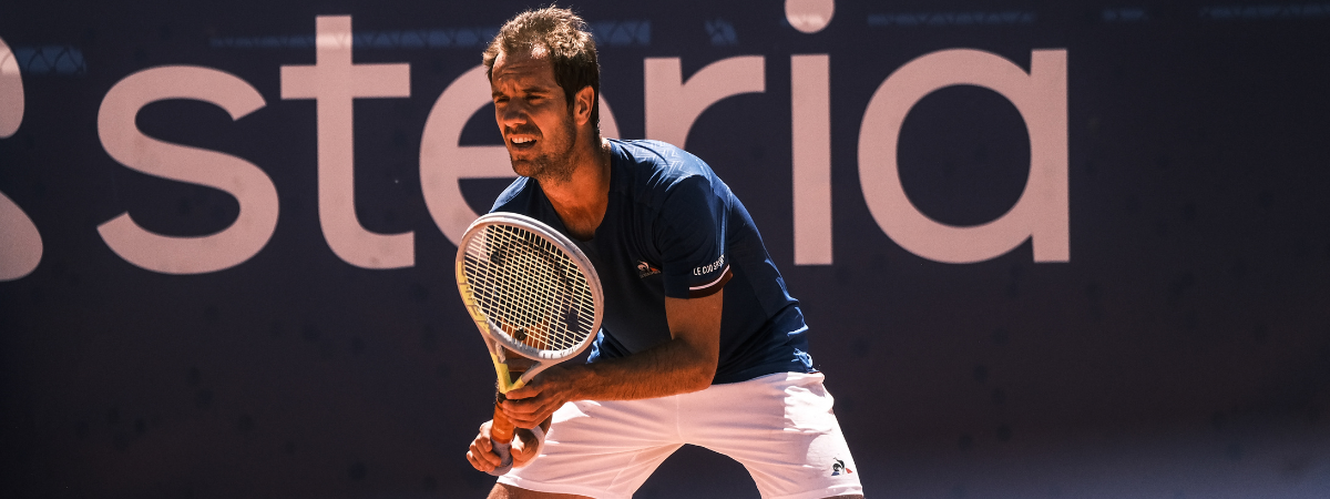 RIchard Gasquet à l'Open Sopra Steria