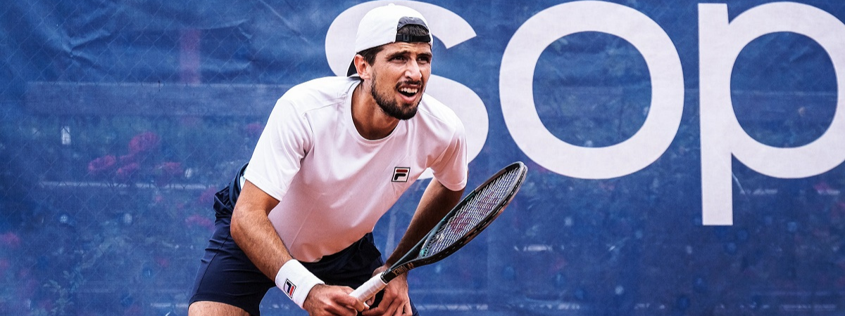 Pedro Cachin à l'Open Sopra Steria de Lyon 2021