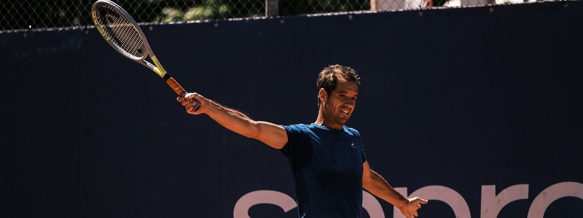 Richard Gasquet à l'Open Sopra Steria