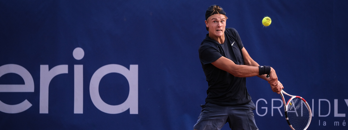 Holger Rune à l'Open Sopra Steria de Lyon