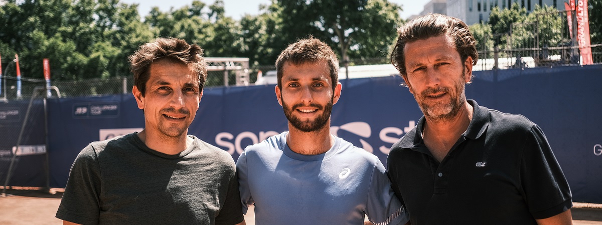 Lionel Roux et Corentin Moutet