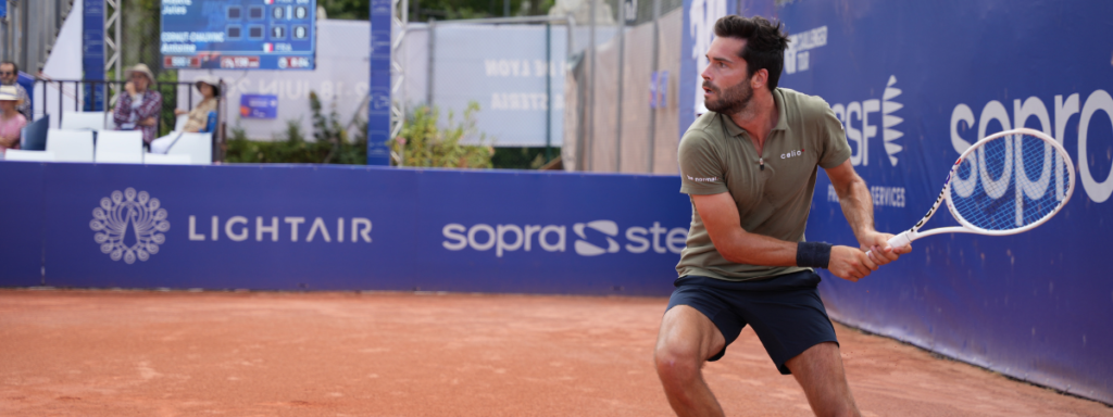 Jules Marie à l'Open Sopra Steria
