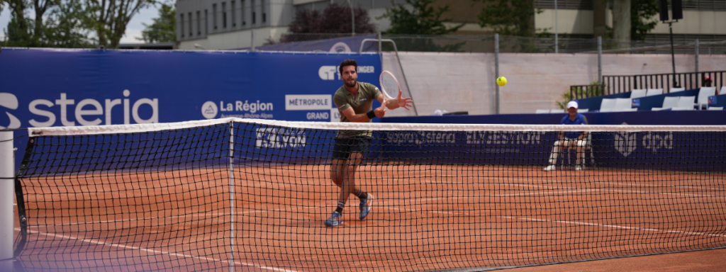 Jules Marie à l'Open Sopra Steria