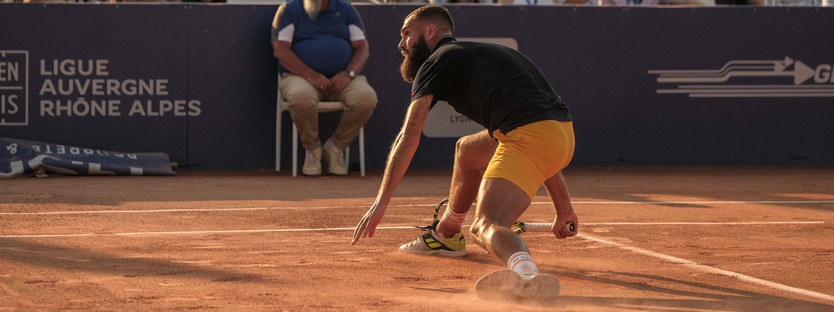 Benoît Paire à l'Open Sopra Steria 2023