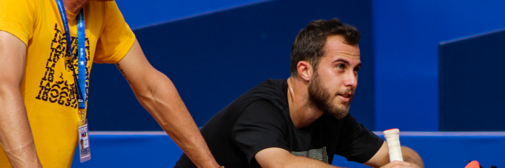 Hugo Gaston, tenant du titre de l'Open Sopra Steria de Lyon