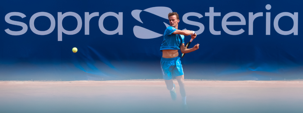 Van Assche et Blancaneaux à l'Open Sopra Steria de Lyon