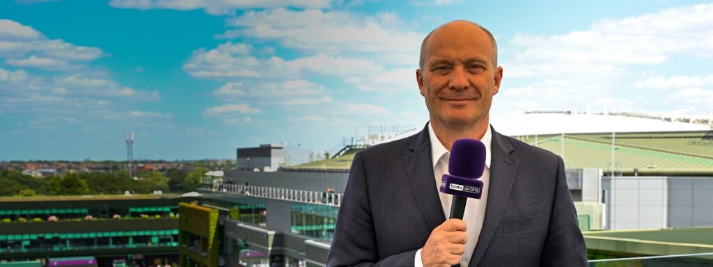 Frédéric Viard à Wimbledon, témoign du Mag de l'Open Sopra Steria de Lyon (crédit photo: PANORAMIC)
